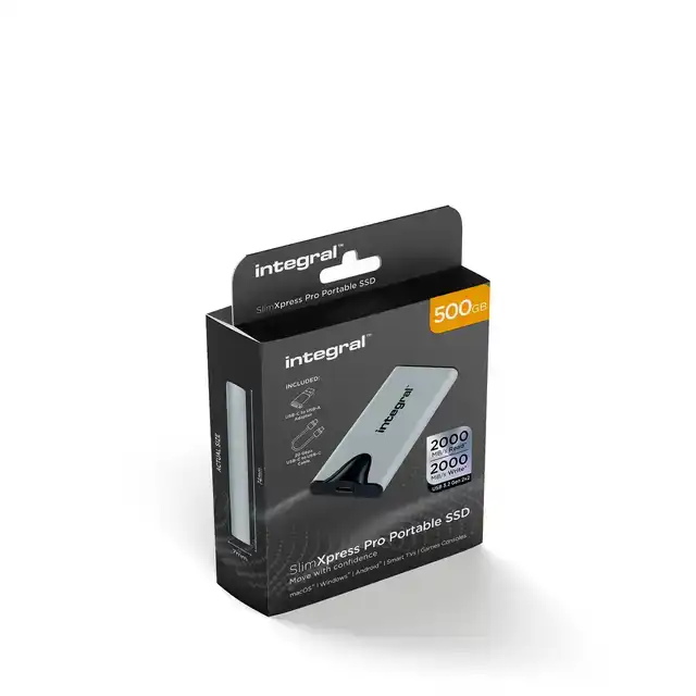 SSD INTEGRAL SLIMXPRESS PORTABLE USB-C