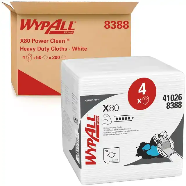 POETSDOEK WYPALL X80 POWERCLEAN