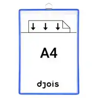 ZICHTPANELENFRAME HANGEND TARIFOLD A4
