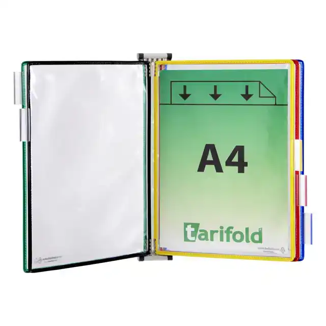 ZICHTPANELENSYSTEEM WAND TARIFOLD