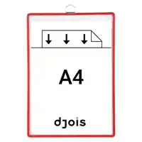 ZICHTPANELENFRAME HANGEND TARIFOLD A4