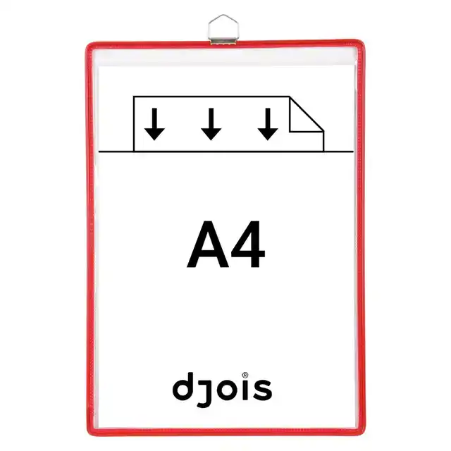 ZICHTPANELENFRAME HANGEND TARIFOLD A4