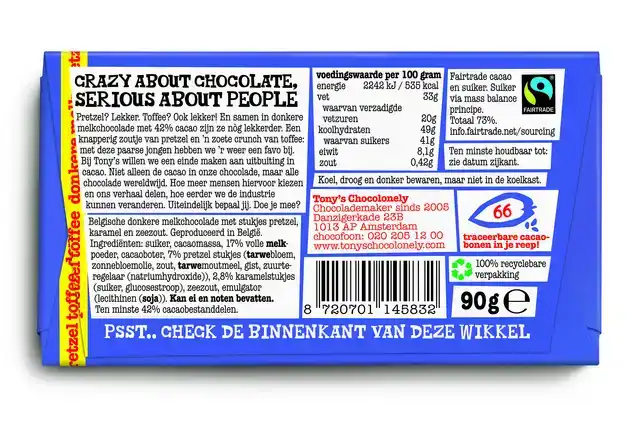 CHOCOLADE TONY CHOCOLONELY DON MELK