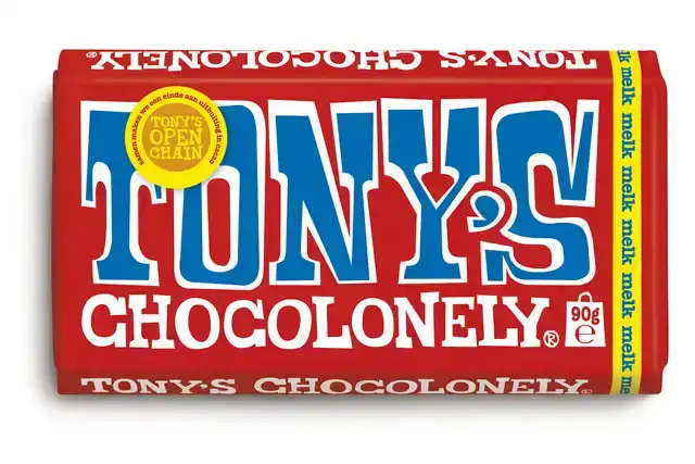 CHOCOLADE TONY CHOCOLONELY MELK 90 GRAM