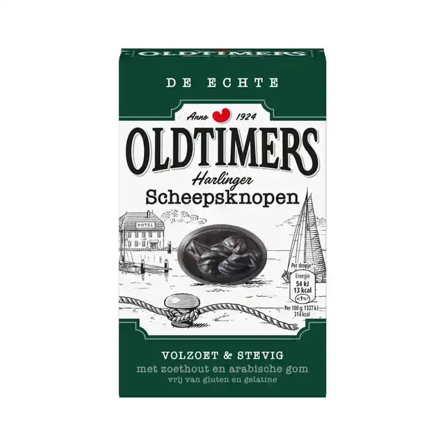 DROP OLDTIMERS SCHEEPSKNOPEN DOOS 235GR