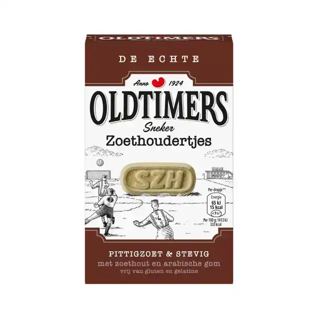 DROP OLDTIMERS SNEKER ZOETHOUDERTJES