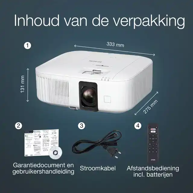 PROJECTOR EPSON TW6250 4K