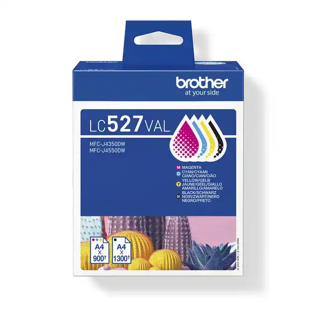 INKTCARTRIDGE BROTHER LC-527Y GEEL