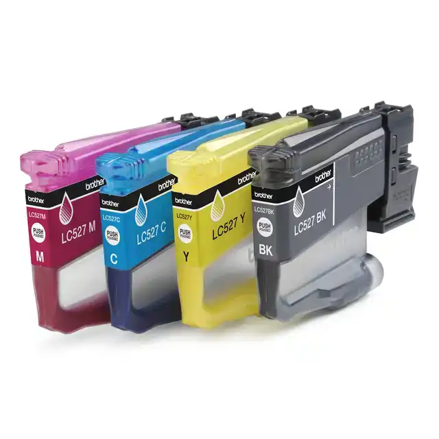 INKTCARTRIDGE BROTHER LC-527Y GEEL