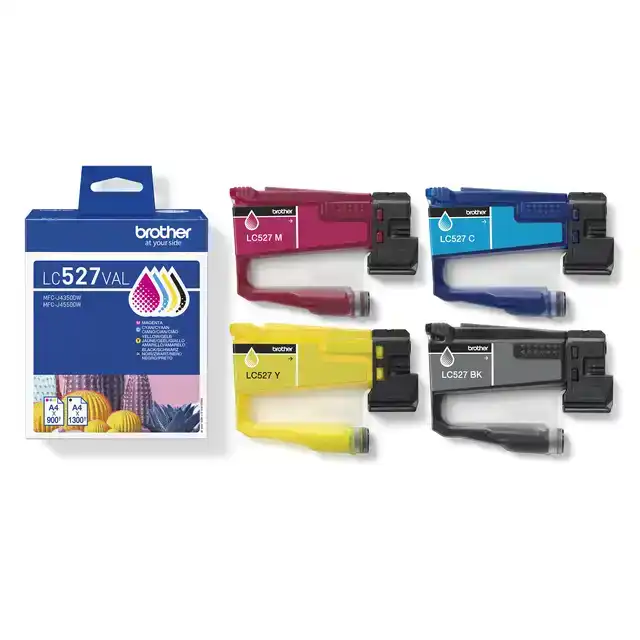 INKTCARTRIDGE BROTHER LC-527Y GEEL