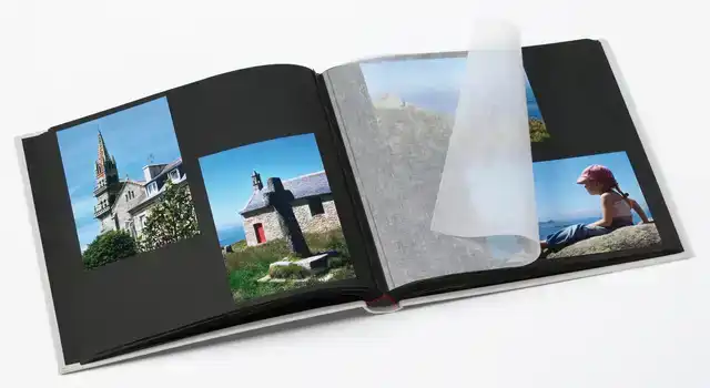 FOTOALBUM WALTHER DESIGN BLACK WHITE