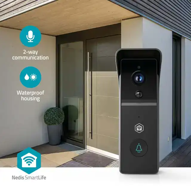VIDEODEURBEL NEDIS WIFI 3MP FULL HD
