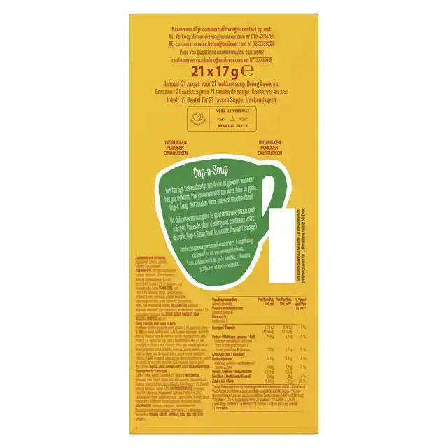 CUP A SOUP KNORR INDIASE KERRIE 175ML