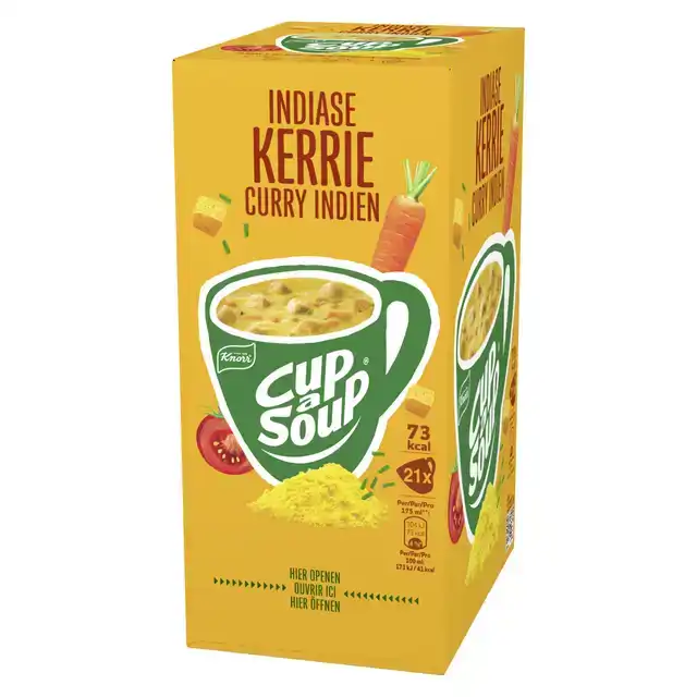 CUP A SOUP KNORR INDIASE KERRIE 175ML