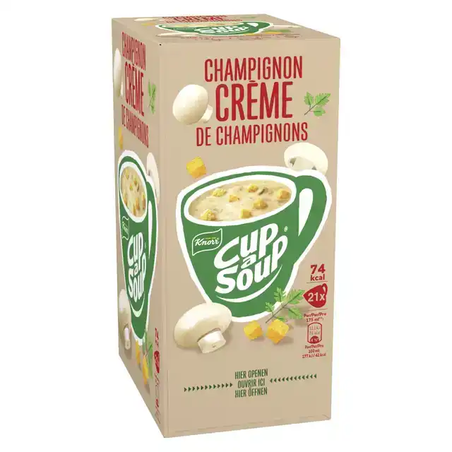 CUP A SOUP KNORR CHAMPIGNON CREME 175ML