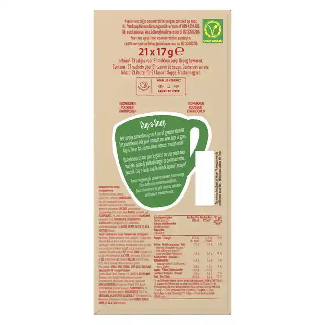 CUP A SOUP KNORR CHAMPIGNON CREME 175ML