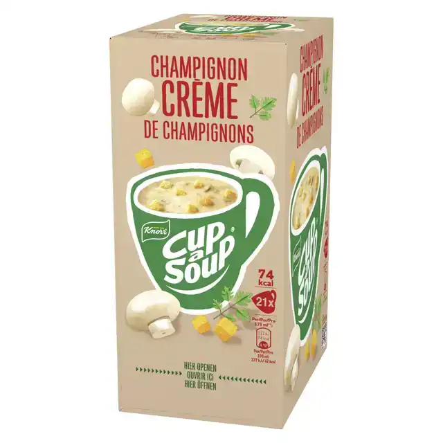 CUP A SOUP KNORR CHAMPIGNON CREME 175ML