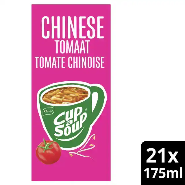 CUP A SOUP KNORR CHINESE TOMATEN 175ML