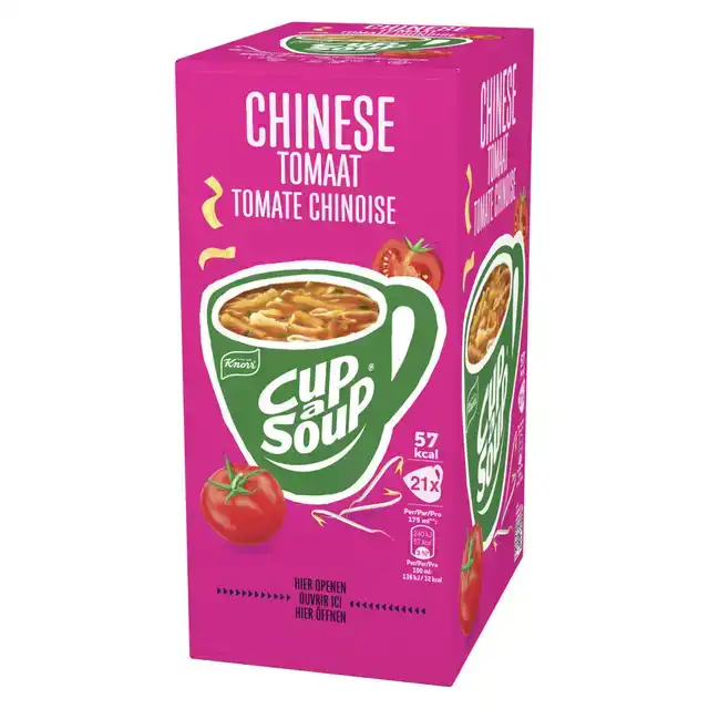 CUP A SOUP KNORR CHINESE TOMATEN 175ML