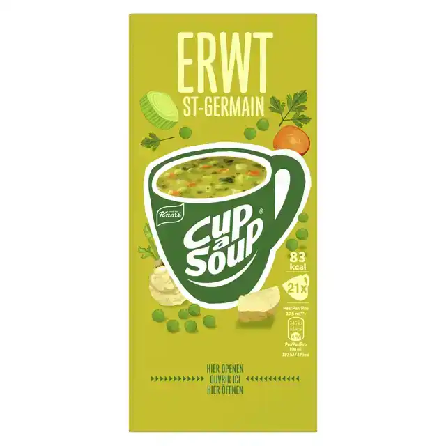 CUP A SOUP KNORR ERWTENSOEP 175ML