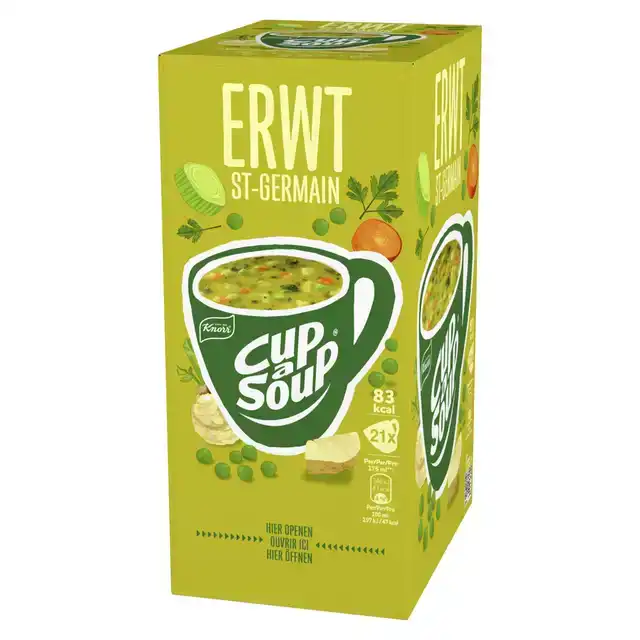 CUP A SOUP KNORR ERWTENSOEP 175ML