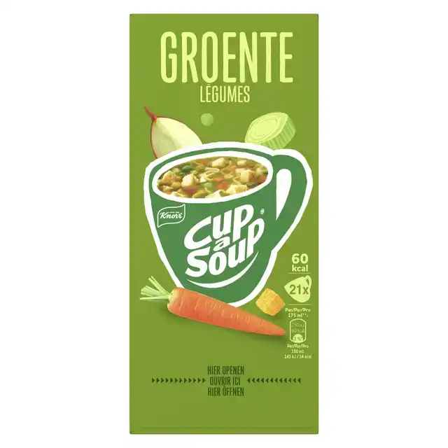 CUP A SOUP KNORR GROENTE 175ML