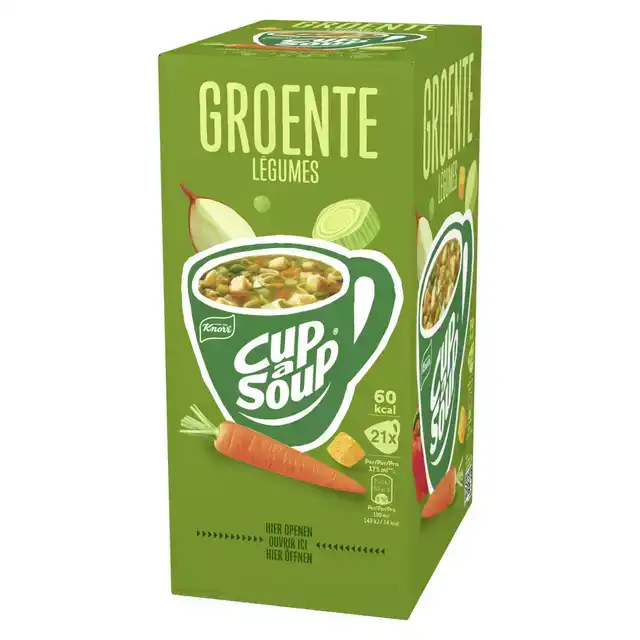 CUP A SOUP KNORR GROENTE 175ML