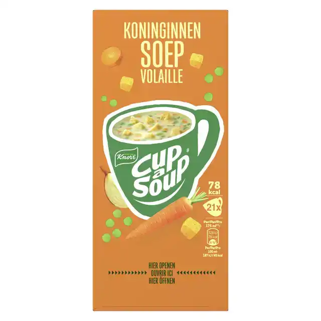 CUP A SOUP KNORR KONINGINNENSOEP 175ML