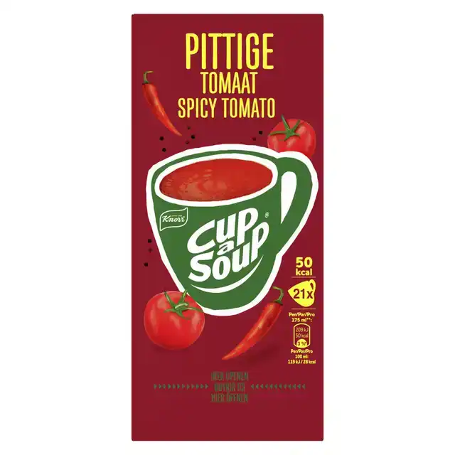 CUP A SOUP KNORR PITTIGE TOMAAT 175ML