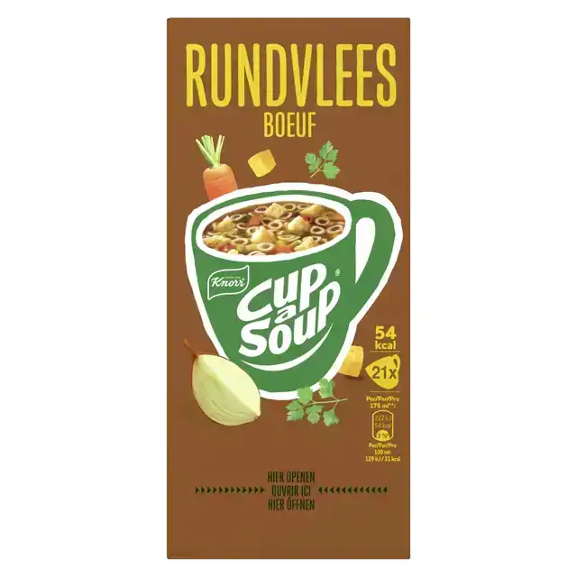 CUP A SOUP KNORR RUNDVLEES 175ML