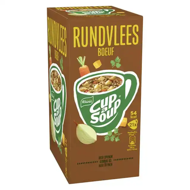 CUP A SOUP KNORR RUNDVLEES 175ML