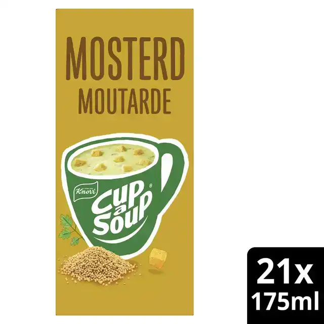 CUP A SOUP KNORR MOSTERD 175ML