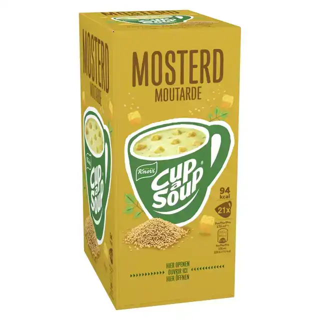 CUP A SOUP KNORR MOSTERD 175ML