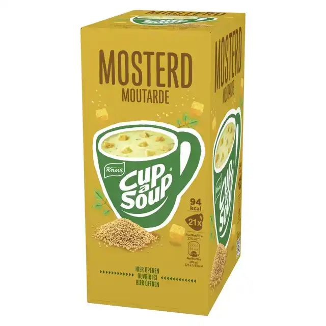 CUP A SOUP KNORR MOSTERD 175ML