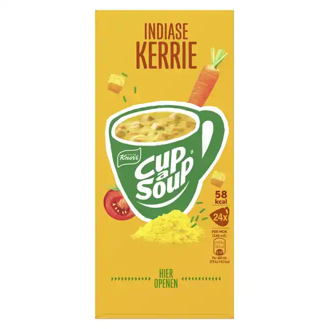 CUP A SOUP KNORR INDIASE KERRIE 140ML