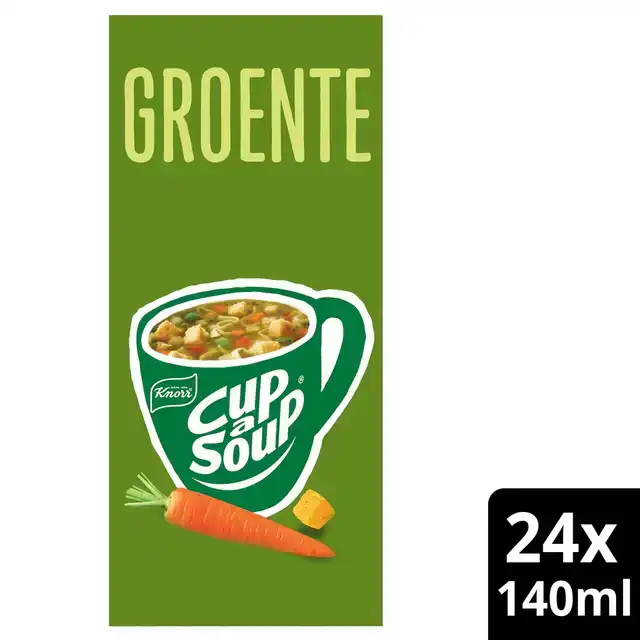 CUP A SOUP KNORR GROENTE 140ML