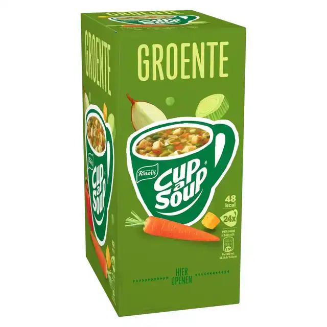 CUP A SOUP KNORR GROENTE 140ML
