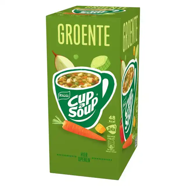 CUP A SOUP KNORR GROENTE 140ML