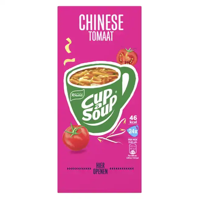 CUP A SOUP KNORR CHINESE TOMAAT 140ML