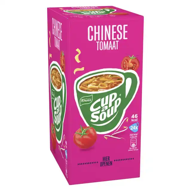 CUP A SOUP KNORR CHINESE TOMAAT 140ML