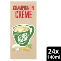 CUP A SOUP KNORR CHAMPIGNON CREME 140ML