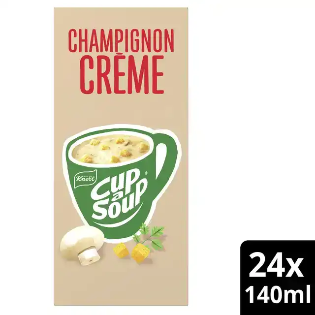 CUP A SOUP KNORR CHAMPIGNON CREME 140ML