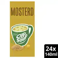 CUP A SOUP KNORR MOSTERD 24X140ML