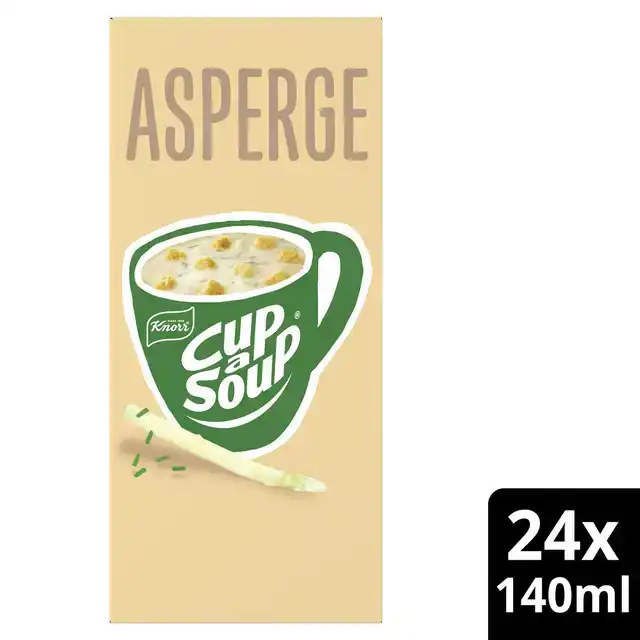 CUP A SOUP KNORR ASPERGE 24X140ML