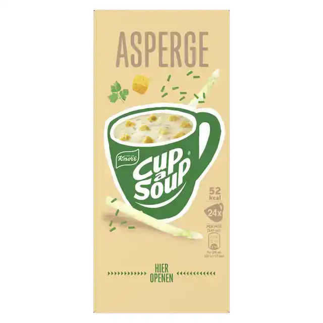 CUP A SOUP KNORR ASPERGE 24X140ML