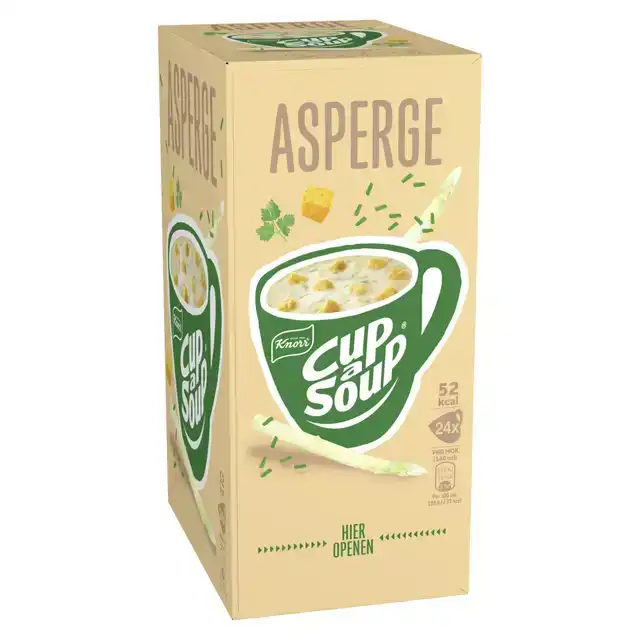 CUP A SOUP KNORR ASPERGE 24X140ML