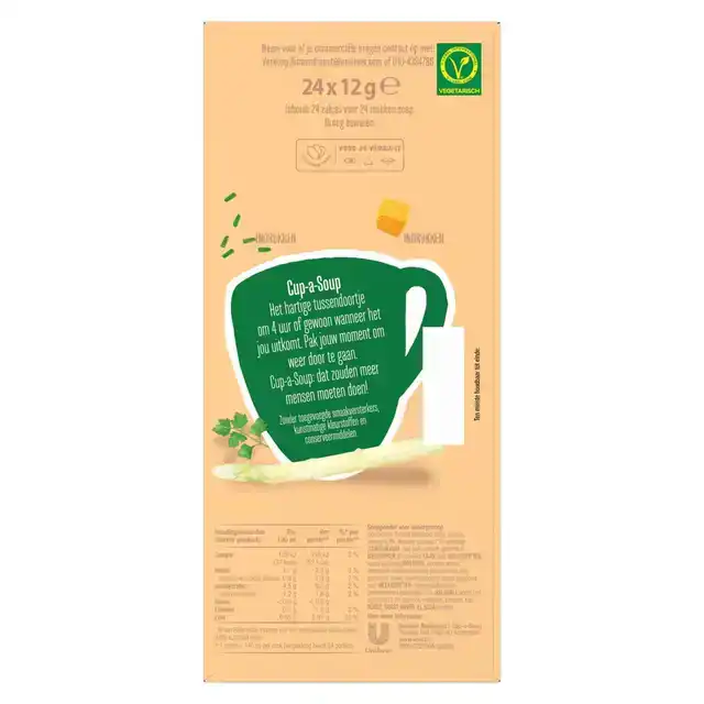 CUP A SOUP KNORR ASPERGE 24X140ML