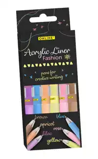 ACRYLLINER ONLINE FASHION ASSORTI 6
