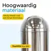 AFVALBAK BRASQ PUSH BIN PB230+ 30 LITER