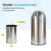 AFVALBAK BRASQ PUSH BIN PB230+ 30 LITER